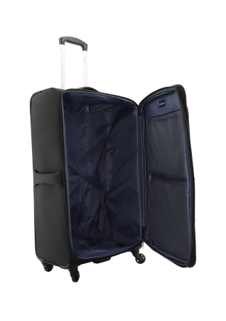 Walizka materiałowa duża SAXOLINE Soft L czarna