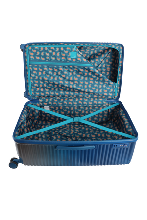 Walizka duża SAXOLINE ELITE Trunk L niebieska