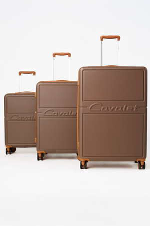 Walizka średnia Cavalet DALBY, 66l piaskowa