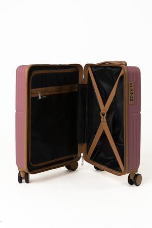 Walizka mała kabinowa Cavalet DALBY, 36l różowa