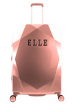 Walizka średnia ELLE Diamond różowa