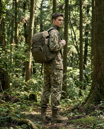 Plecka jednokomorowy Discovery DOWNTOWN 943 khaki