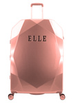 Walizka duża ELLE Diamond różowa