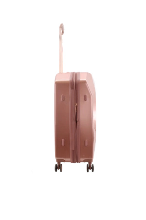 Walizka średnia ELLE Diamond różowa