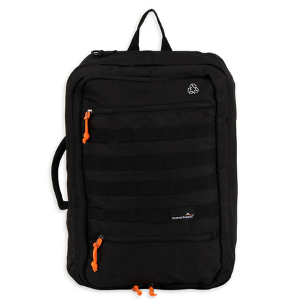 Torba-plecak MOORHEAD 3 komorowa czarny (65001)