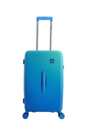 Walizka średnia SAXOLINE Twist Trunk M niebieska