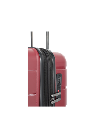 Walizka średnia SAXOLINE Bliss M bordowa