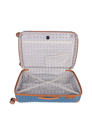 Walizka duża ELLE Glam niebieska