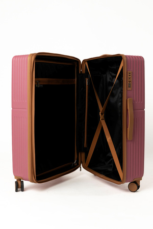 Walizka duża Cavalet DALBY, 101-114l różowa