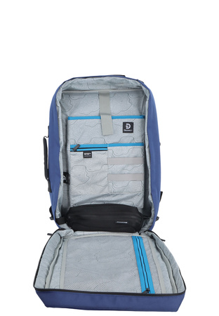 Plecak - torba podróżna 38l Discovery ANDES navy