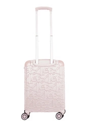 Walizka mała kabinowa ELLE Alors różowa metaliczna