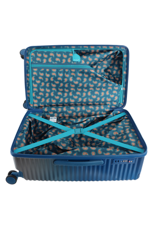 Walizka średnia SAXOLINE ELITE Trunk M niebieska