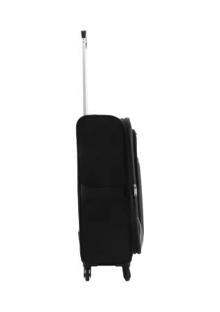 Walizka materiałowa średnia SAXOLINE Soft M czarna