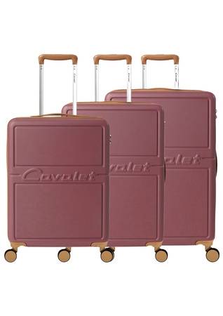 Walizka średnia Cavalet DALBY, 66l różowa