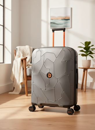 Walizka mała kabinowa Discovery LAVA antracyt