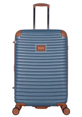 Walizka średnia ELLE Glam niebieska