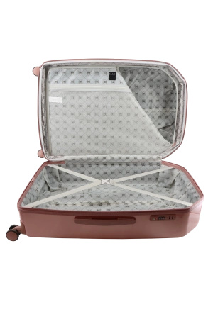 Walizka mała kabinowa ELLE Diamond różowa
