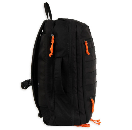 Torba-plecak MOORHEAD 3 komorowa czarny (65001)