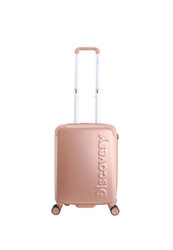 Walizka mała kabinowa Discovery FOCUS różowa