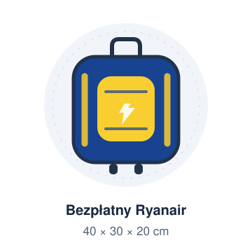 Ryanair – bagaż bezpłatny