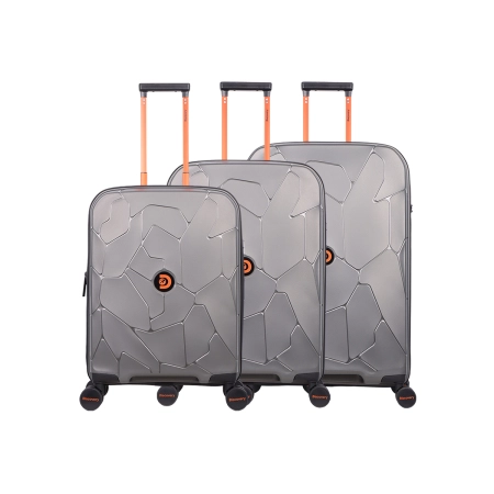 Zestaw walizek Discovery Lava antracyt (S,M,L)