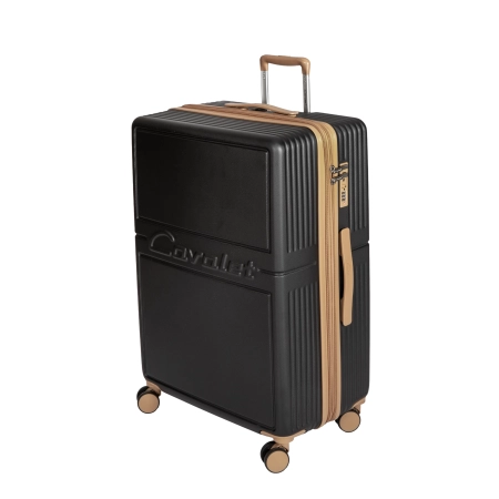 Duża walizka XL Cavalet Dalby czarna 112–125 l