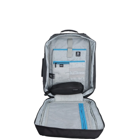 Plecak-torba podróżna Discovery Andes czarny 38 l
