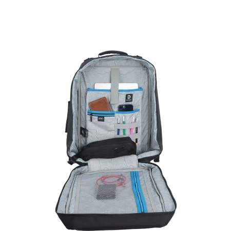 Plecak-torba podróżna Discovery Andes czarny 38 l
