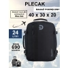 Plecak-torba podróżna Discovery Andes czarny 24 l