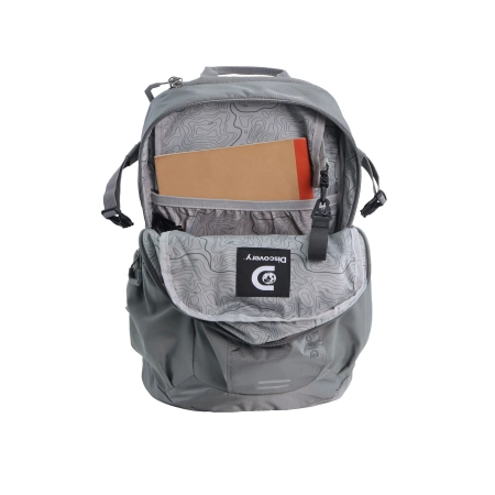 Plecak rowerowy Discovery Body Spirit szary 14l