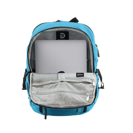 Duży plecak turystyczny Discovery Metropolis niebieski 35l
