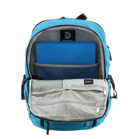 Duży plecak turystyczny Discovery Metropolis niebieski 35l