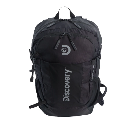 Mały plecak turystyczny Discovery Outdoor czarny 18l