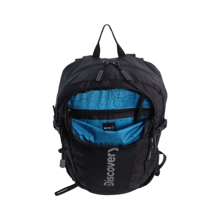 Mały plecak turystyczny Discovery Outdoor czarny 18l