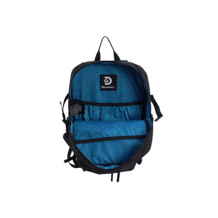 Mały plecak turystyczny Discovery Outdoor czarny 18l