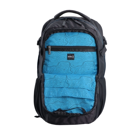Duży plecak turystyczny Discovery Outdoor czarny 30l