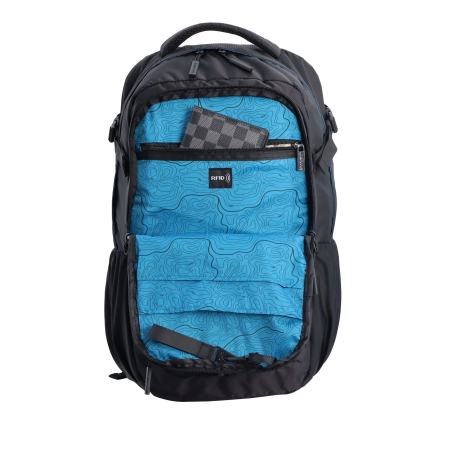 Duży plecak turystyczny Discovery Outdoor czarny 30l