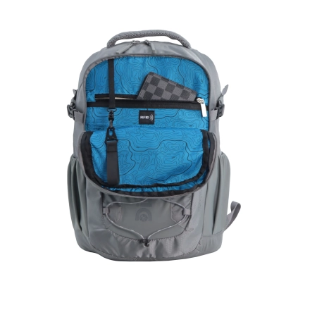 Duży plecak turystyczny Discovery Outdoor szary 30l