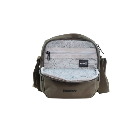 Saszetka na ramię  Discovery Downtown khaki 3l