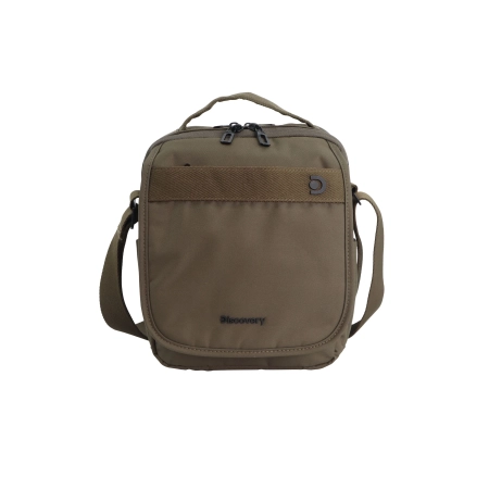 Torba na ramię z rączką Discovery Downtown khaki 5l