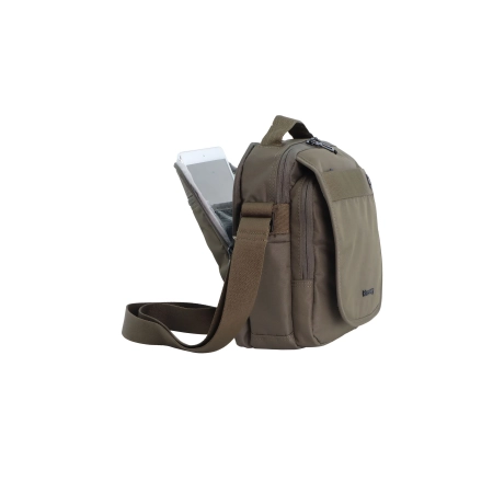 Torba na ramię z rączką Discovery Downtown khaki 5l