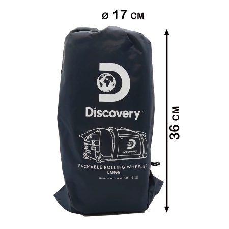 Torba podróżna składana  Discovery Drive navy 145l