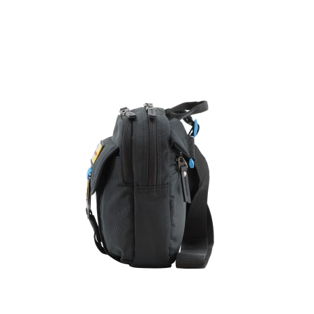 Torba na ramię z klapą Discovery Icon czarna 3l