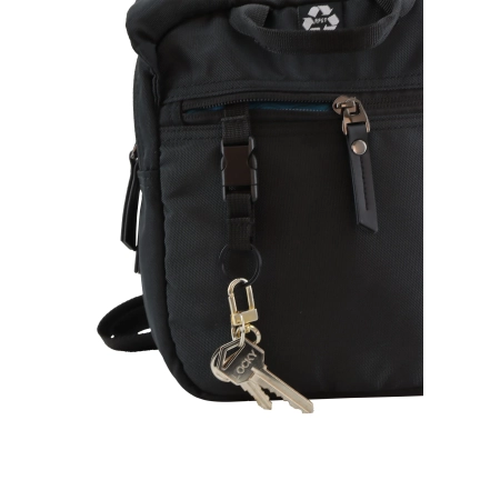 Torba na ramię z klapą Discovery Icon czarna 3l
