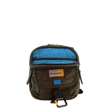 Torba na ramię z klapą Discovery Icon khaki 3l