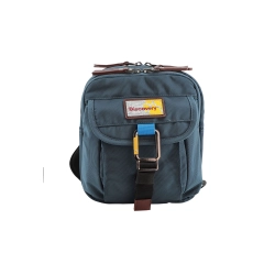 Torba na ramię z klapą Discovery Icon niebieska 3l