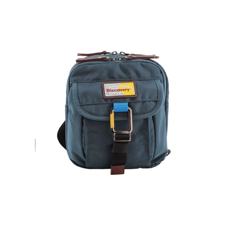 Torba na ramię z klapą Discovery Icon niebieska 3l