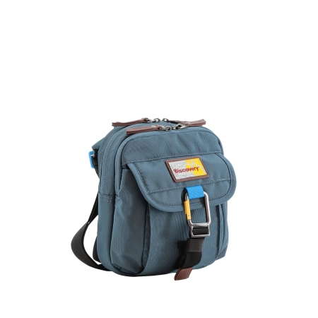 Torba na ramię z klapą Discovery Icon niebieska 3l