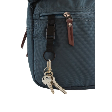 Torba na ramię z klapą Discovery Icon niebieska 3l