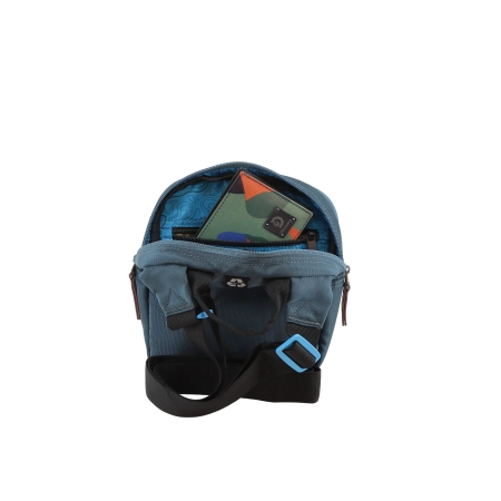 Torba na ramię z klapą Discovery Icon niebieska 3l